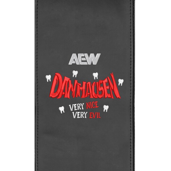 Dreamseat Xpression Pro Gaming Chair with AEW Danhausen Very Nice Very Evil Logo - XZXPPRO032-PSAEW0008A