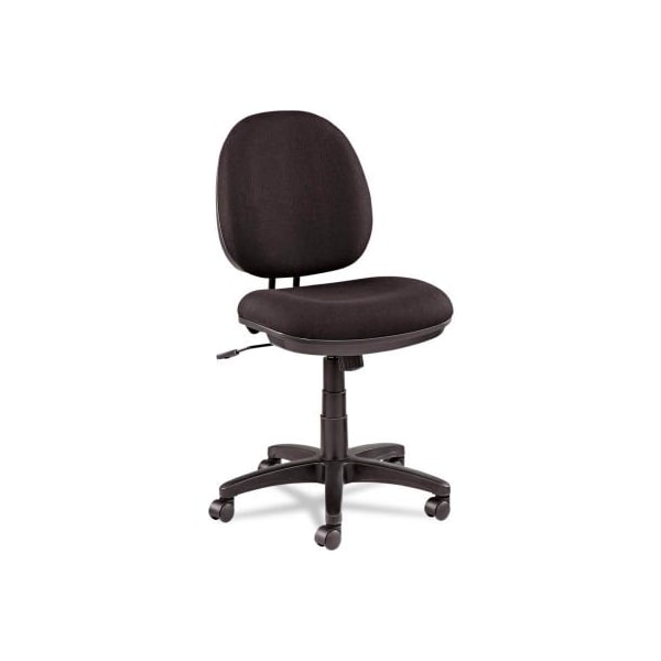 Alera Alera Interval Swivel/Tilt Task Chair, 100% Acrylic W/Tone-On-Tone Pattern, Black - ALEIN4811