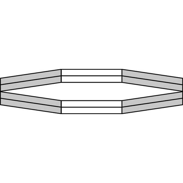 Zoro Select Disc Spring, Belle, 0.5625, High CS, PK12 - 1NDN4