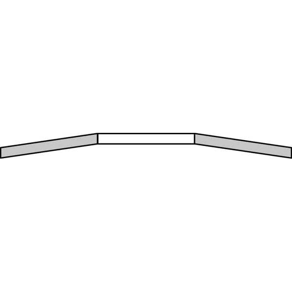 Zoro Select Disc Spring, Belle, 0.5625, High CS, PK12 - 1NDN4