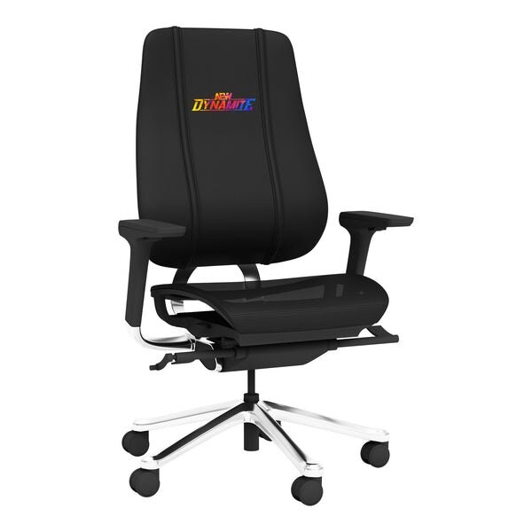 Dreamseat PhantomX Mesh Gaming Chair with All Elite Wrestling Dynamite Color Logo - DSPHGMCHRBKJCKT-PSAEW0003A