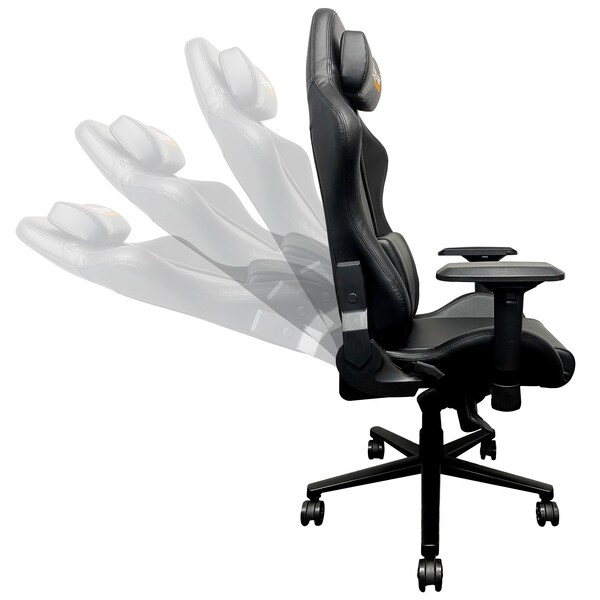 Dreamseat Xpression Pro Gaming Chair with Professional Bull Riders Bull Head Shield Logo - XZXPPRO032-PSPBR0005A