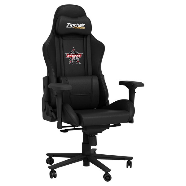 Dreamseat Xpression Pro Gaming Chair with Professional Bull Riders Primary Logo - XZXPPRO032-PSPBR0000A