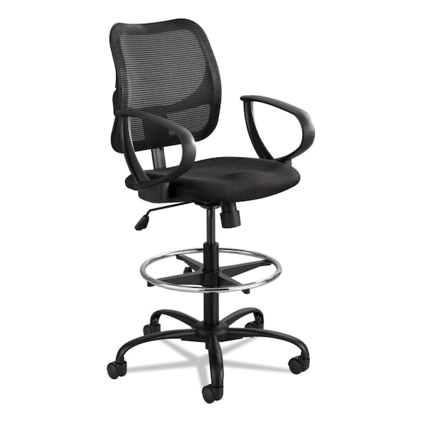 Safco Desk Chair Safco Extended Height Mesh Chair, Black, 23" Height, Mesh, Black - 3395BL