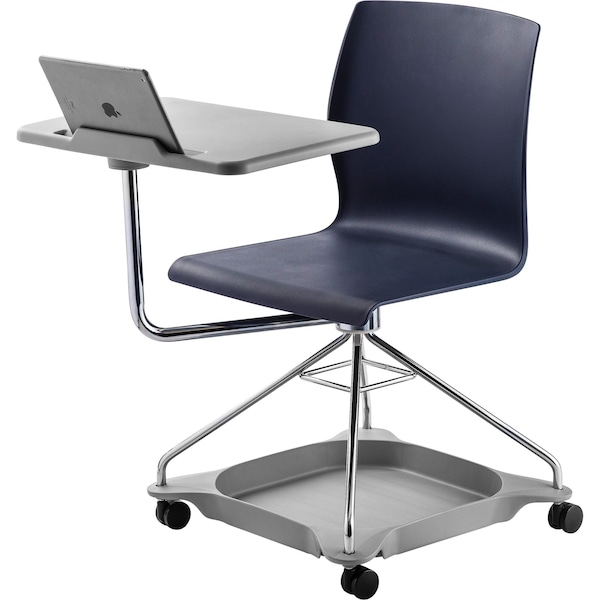 National Public Seating Mobile Chair, 32-1/2"L34"H, Tablet, GoSeries - COGO-04