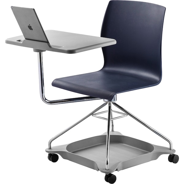 National Public Seating Mobile Chair, 32-1/2"L34"H, Tablet, GoSeries - COGO-04