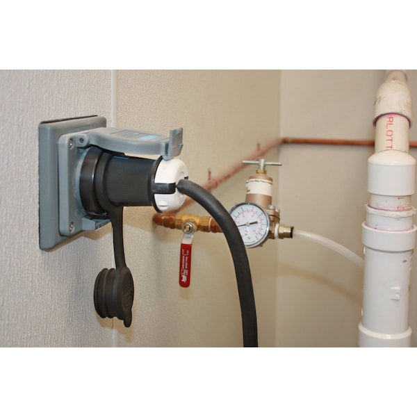 Hubbell 30A Watertight Twist-Lock Receptacle 4P 5W 120/208VAC - HBL2810SW