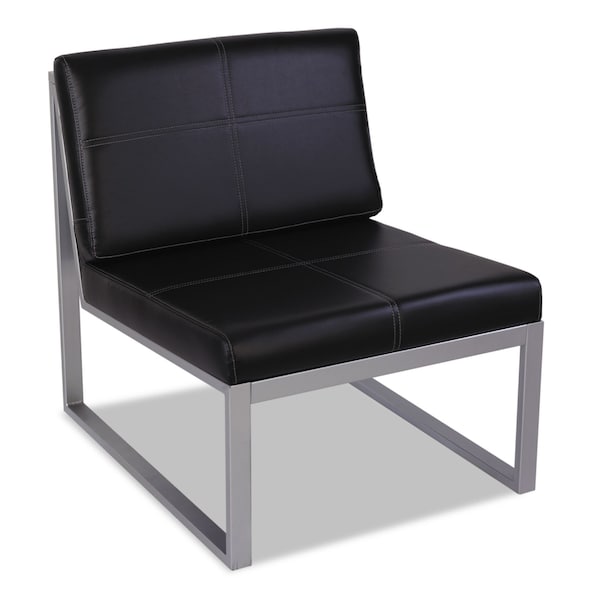 Alera Ispara Series Armless Chair, 26.57" W 31.1" H, No Arms - 9383G