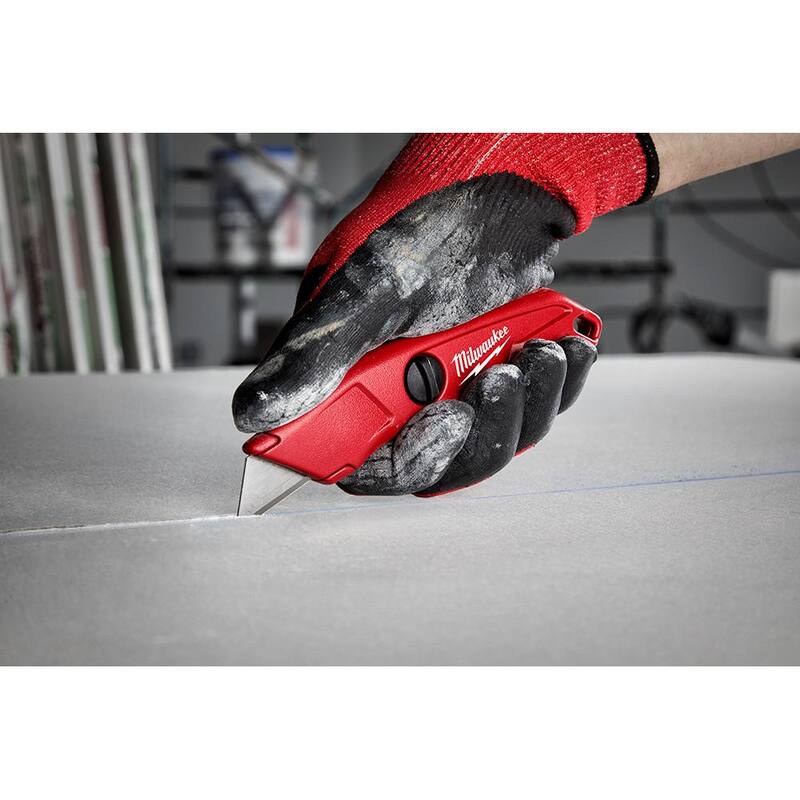 Milwaukee Fixed Blade Utility Knife with General Purpose Blade - 48-22-1513