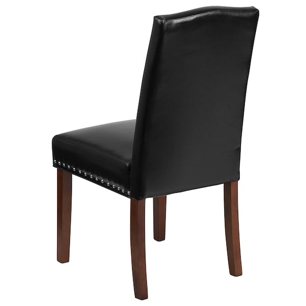 Flash Furniture Hercules Hampton Hill Parsons Chair, 19-1/2 in W 26-3/4" L 38-1/2" H - QY-A13-9349-BK-GG