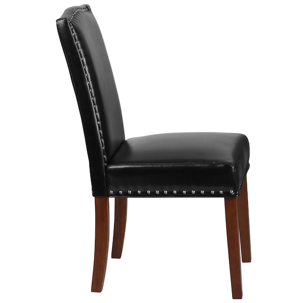 Flash Furniture Hercules Hampton Hill Parsons Chair, 19-1/2 in W 26-3/4" L 38-1/2" H - QY-A13-9349-BK-GG