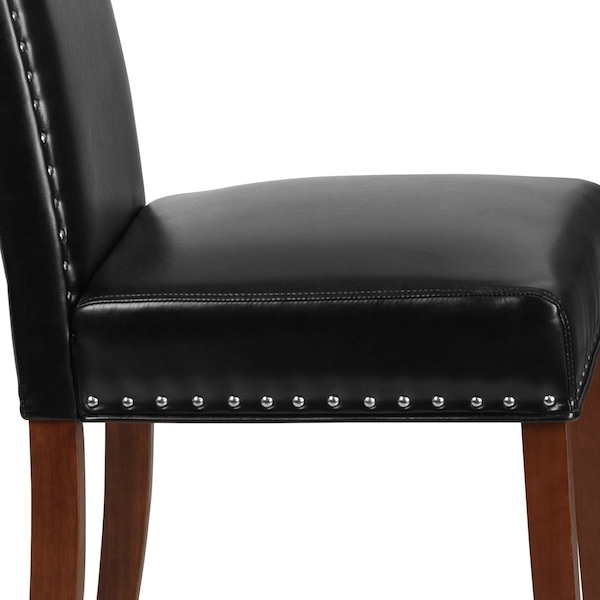 Flash Furniture Hercules Hampton Hill Parsons Chair, 19-1/2 in W 26-3/4" L 38-1/2" H - QY-A13-9349-BK-GG