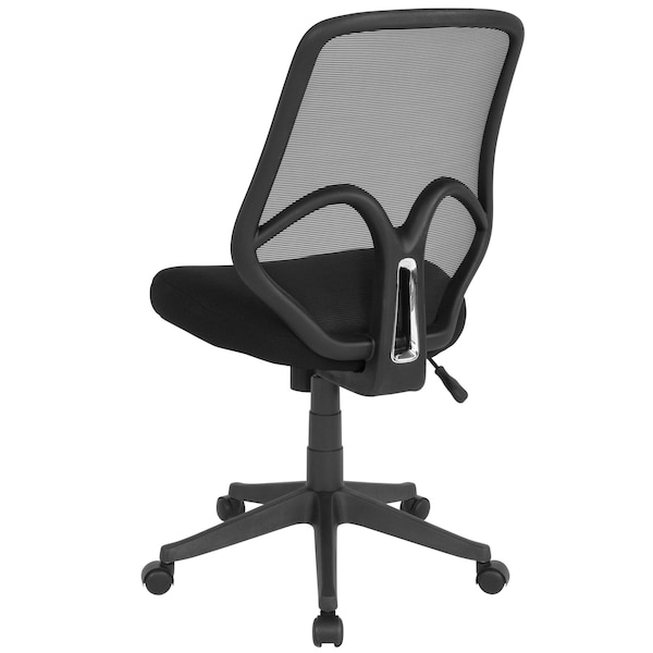 Flash Furniture Salerno Series High Back Black Mesh Offi - GO-WY-193A-BK-GG