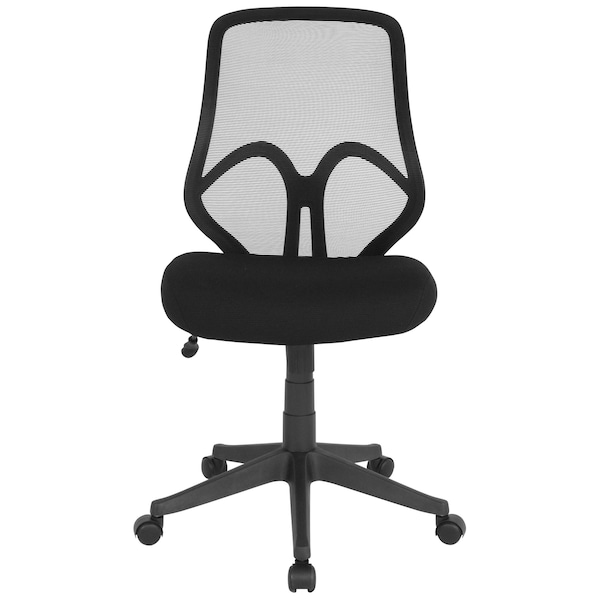 Flash Furniture Salerno Series High Back Black Mesh Offi - GO-WY-193A-BK-GG