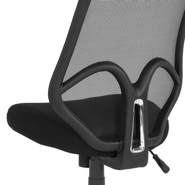 Flash Furniture Salerno Series High Back Black Mesh Offi - GO-WY-193A-BK-GG