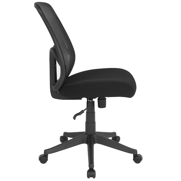 Flash Furniture Salerno Series High Back Black Mesh Offi - GO-WY-193A-BK-GG