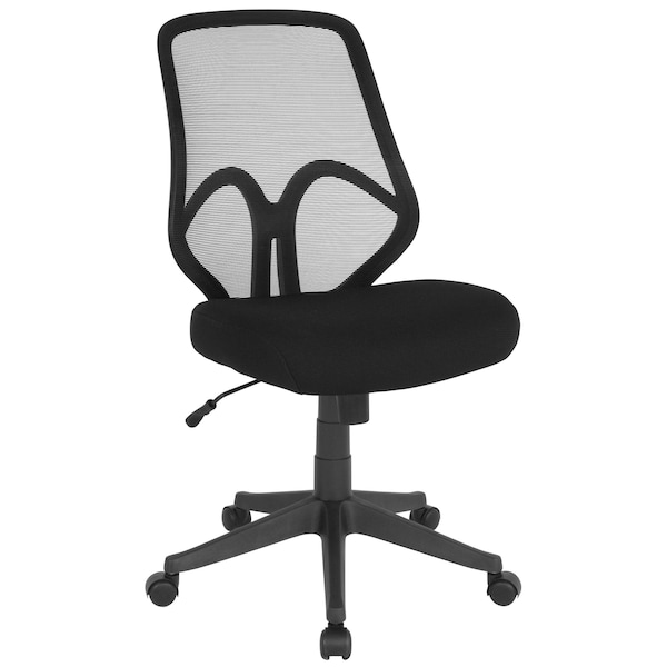 Flash Furniture Salerno Series High Back Black Mesh Offi - GO-WY-193A-BK-GG