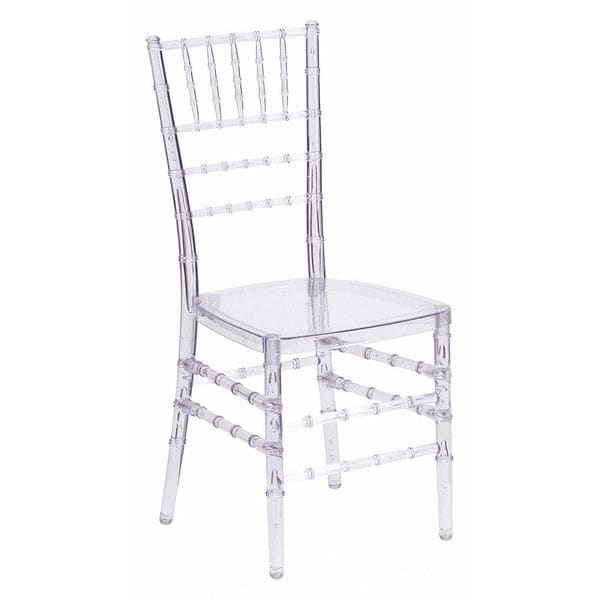 Flash Furniture Traditional Stacking Chiavari Chair, 15-3/4 in W 20" L 36-1/4" H - BH-ICE-CRYSTAL-GG