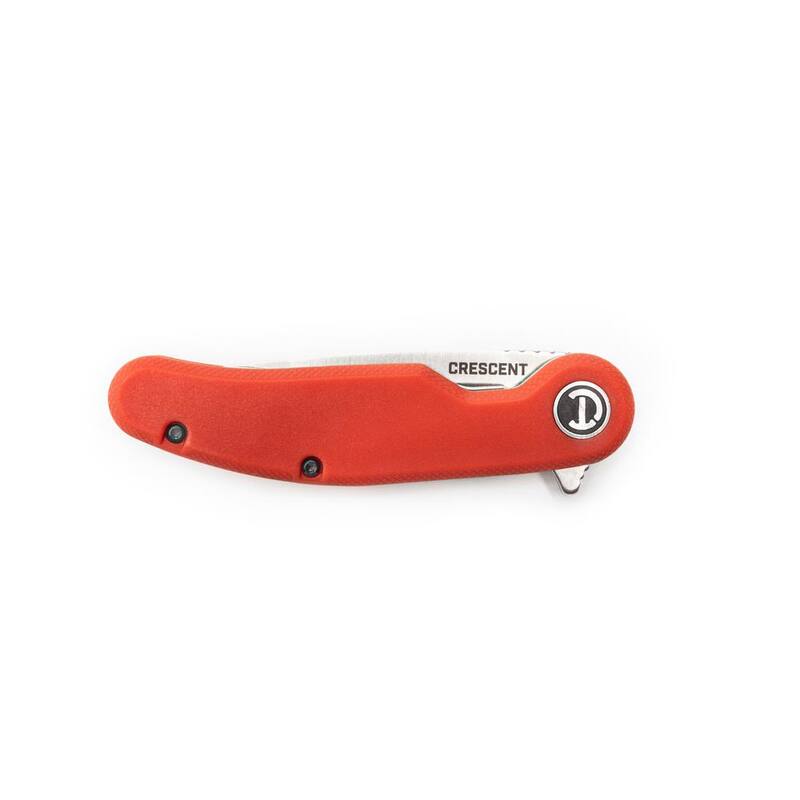 Crescent 3.25 in. Drop Point Blade Everyday CarryKnife with Rawhide Composite Handle - CPK325CR