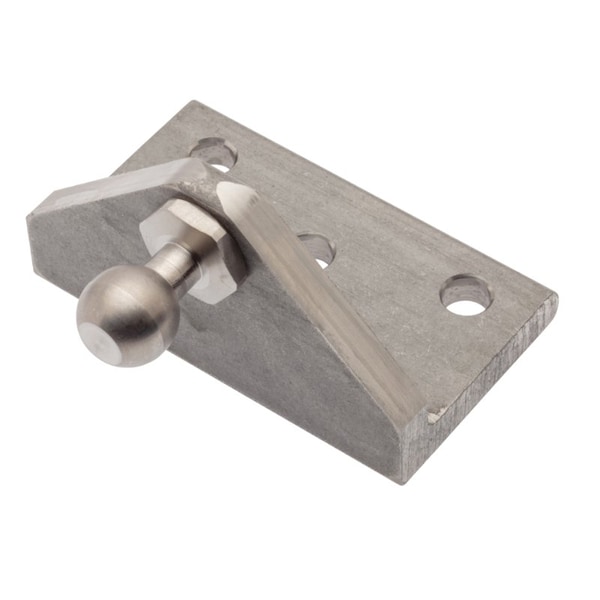 Ampg Ball Bracket, 13mm, 90 Deg 1/4 Thk SS USA - FITK52SS