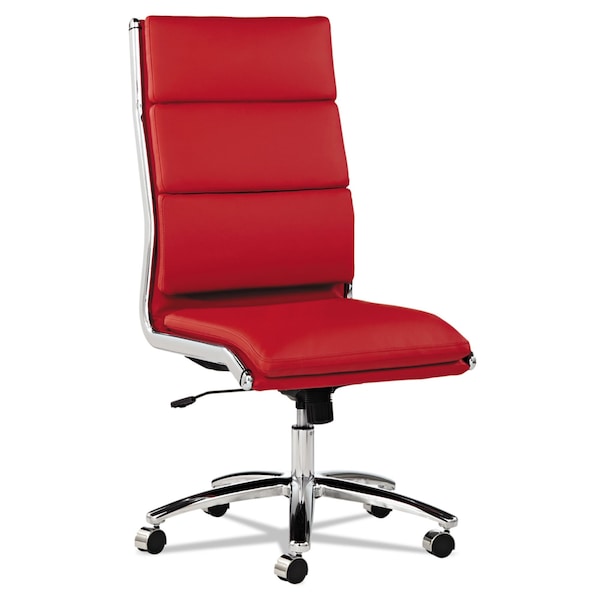 Alera Executive Chair Neratoli(TM) High-Back Slim Profile Chair, Arched Arms, 19" to 22-1/2" Height - ALENR4139