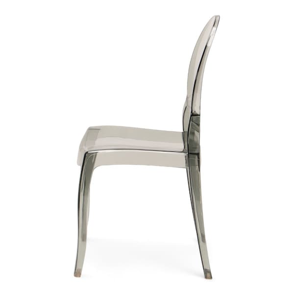 Atlas Commercial Products Sofia Chair, Smoke Gray - SC4SMGRY