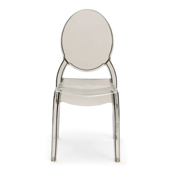 Atlas Commercial Products Sofia Chair, Smoke Gray - SC4SMGRY