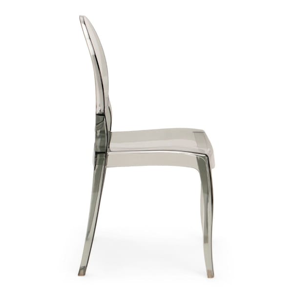 Atlas Commercial Products Sofia Chair, Smoke Gray - SC4SMGRY