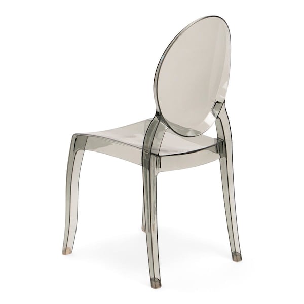 Atlas Commercial Products Sofia Chair, Smoke Gray - SC4SMGRY