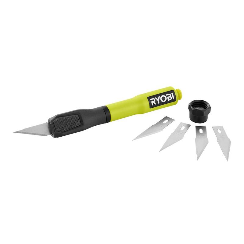 RYOBI 2-in-1 Hobby Knife w/ Blade Storage - RHCKP03