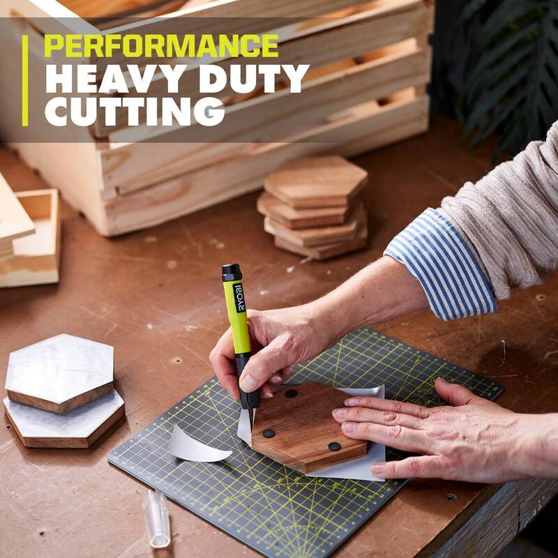 RYOBI 2-in-1 Hobby Knife w/ Blade Storage - RHCKP03