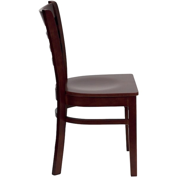 Flash Furniture Hercules Restaurant Chair, 17-1/4 in W 20" L 33-3/4" H - XU-DGW0005LAD-MAH-GG