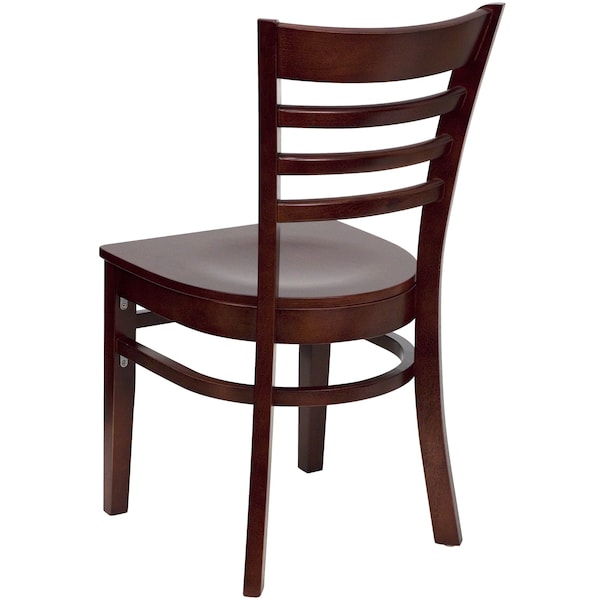 Flash Furniture Hercules Restaurant Chair, 17-1/4 in W 20" L 33-3/4" H - XU-DGW0005LAD-MAH-GG