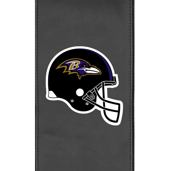 Dreamseat Curve Task Chair with Baltimore Ravens Helmet Logo - XZOCCURVE-PSNFL20012