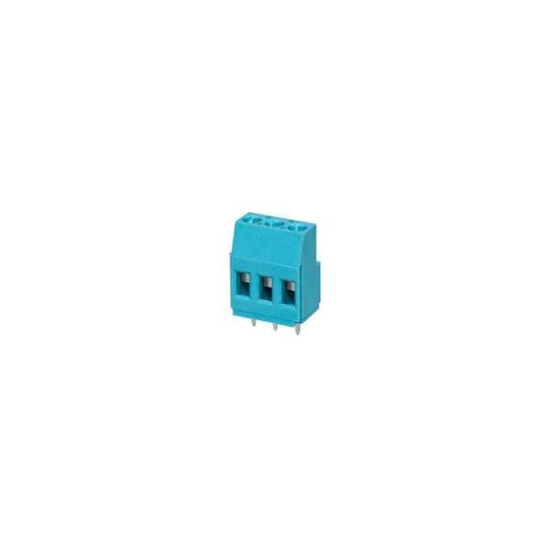 Cui Devices Fixed Terminal Blocks 2 24 Poles, Screw Type, Horizontal, 5.08 Pitch, 26 12 (Awg), Terminal Block - TB009-508-03BE