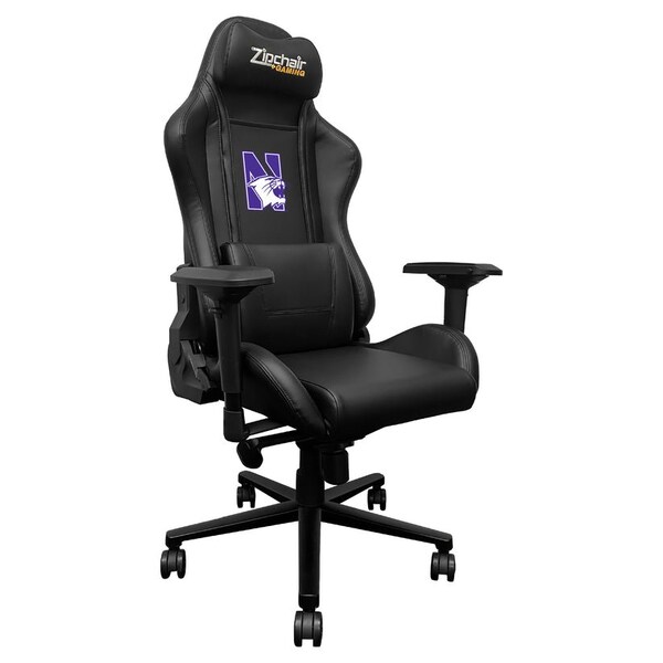 Dreamseat Xpression Pro Gaming Chair with Northwestern Wildcats Logo - XZXPPRO032-PSCOL13355A