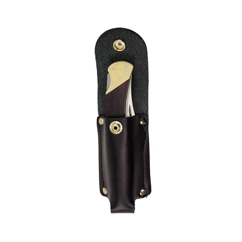 Klein Tools Sportsman Knife, 3-3/8-Inch Drop Point Blade - 44037