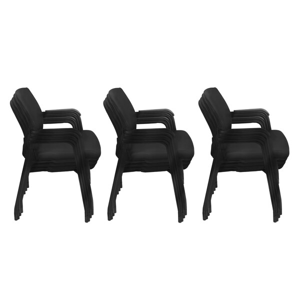 Regency Seating, 23 in. W 22 in. L 33.5 in. H - 5675BK12PK