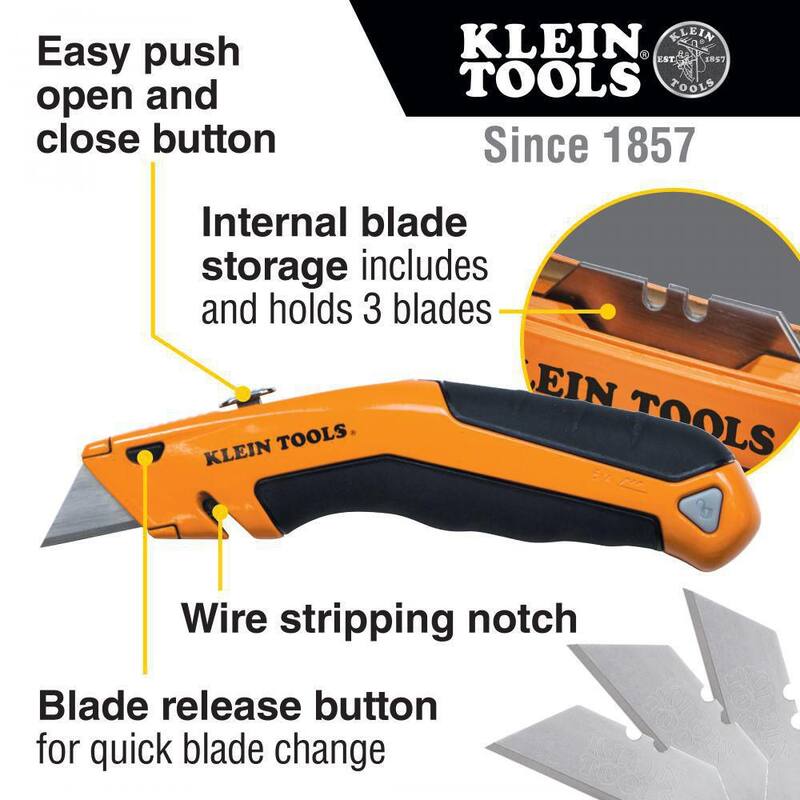 Klein Tools Kurve 2.5 in. Retractable Utility Knife - 44133