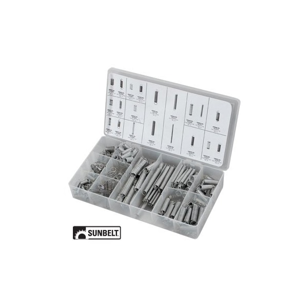 Sunbelt Universal Spring Assortment (200 pieces) 1.92" x5.07" x8.4" - A-B1SB14