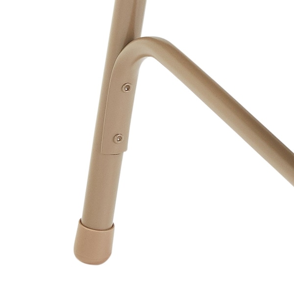 National Public Seating Folding Chair, Beige, 18-3/4 In., PK4 - 301