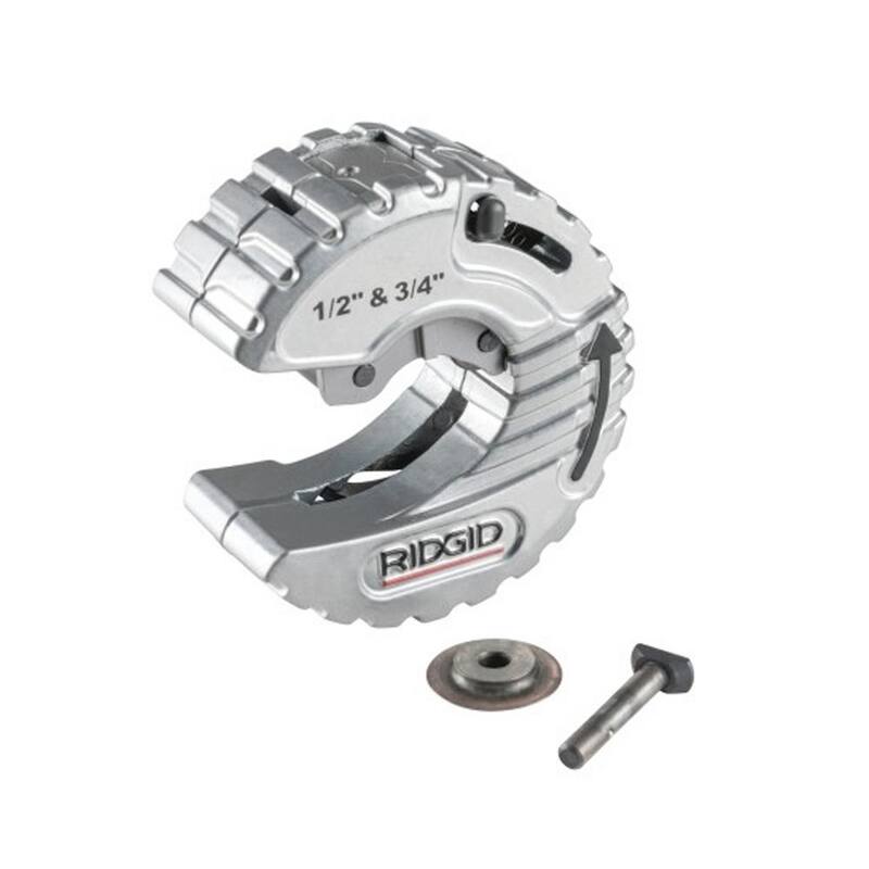 RIDGID 1/2 in., 3/4 in. and 1 in. E-3410 "C" Style Close Quarters Copper Pipe & Tubing Cutter Replacement Wheels (Pack of 2) - 57028