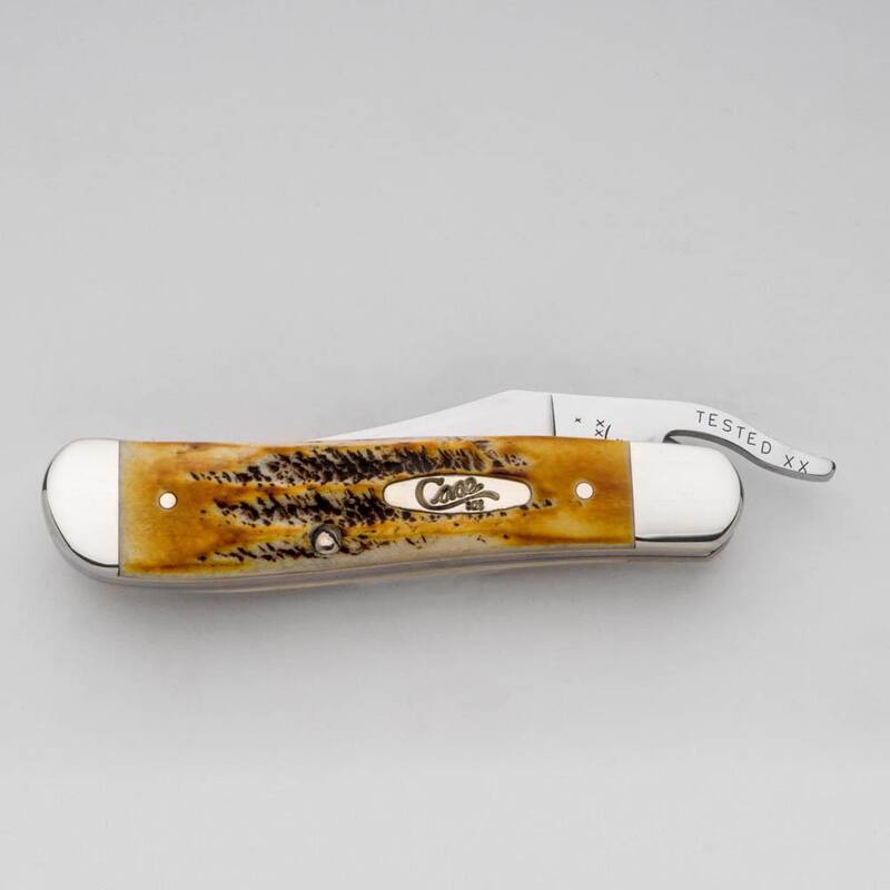 W.R. Case and Sons Cutlery Co. 6.5 Bonestag Russlock Pocket Knife - FI65303