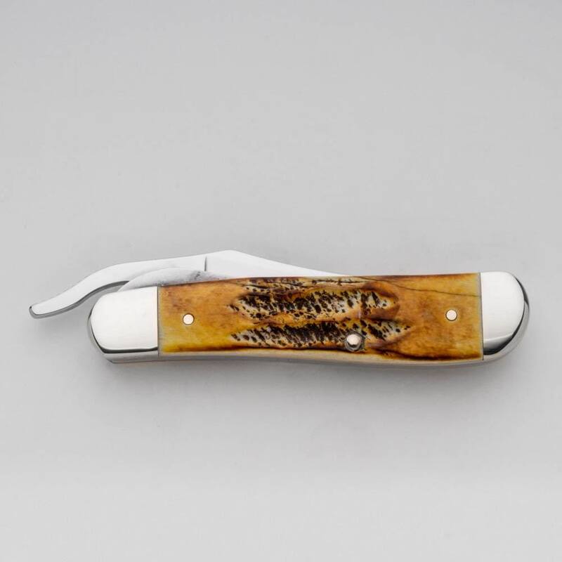 W.R. Case and Sons Cutlery Co. 6.5 Bonestag Russlock Pocket Knife - FI65303