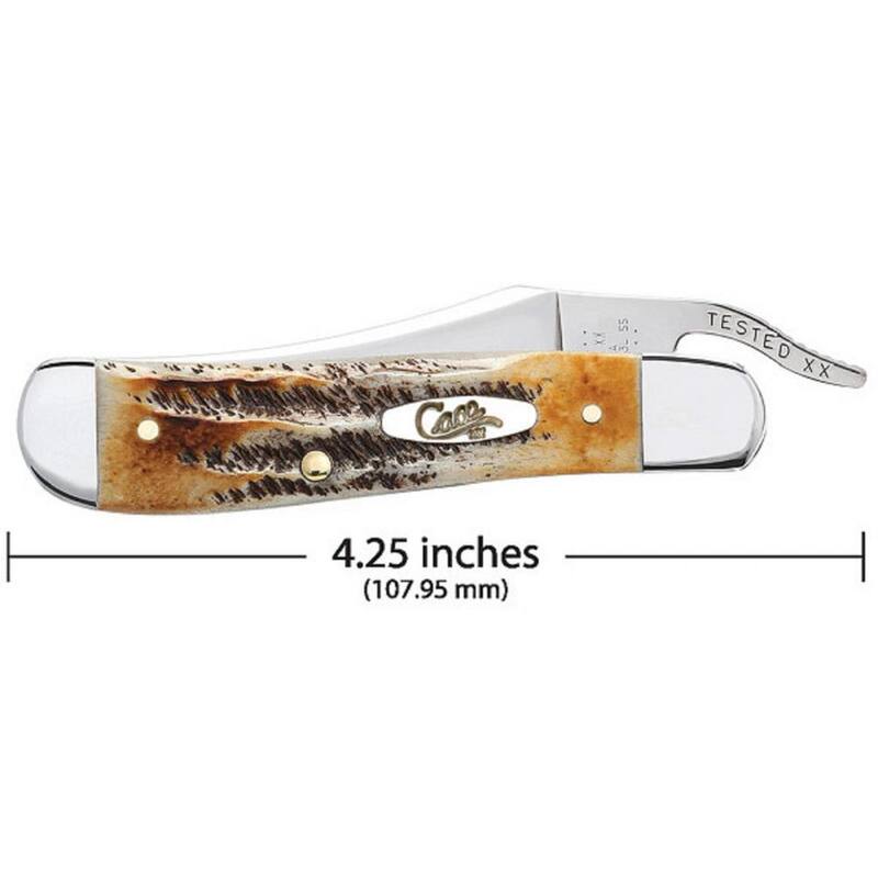 W.R. Case and Sons Cutlery Co. 6.5 Bonestag Russlock Pocket Knife - FI65303