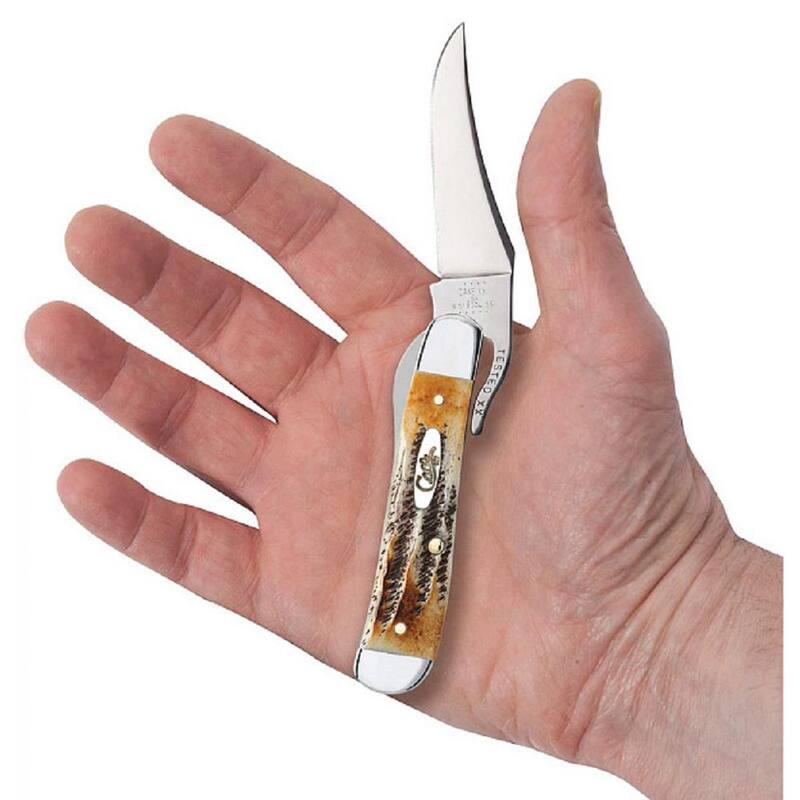 W.R. Case and Sons Cutlery Co. 6.5 Bonestag Russlock Pocket Knife - FI65303