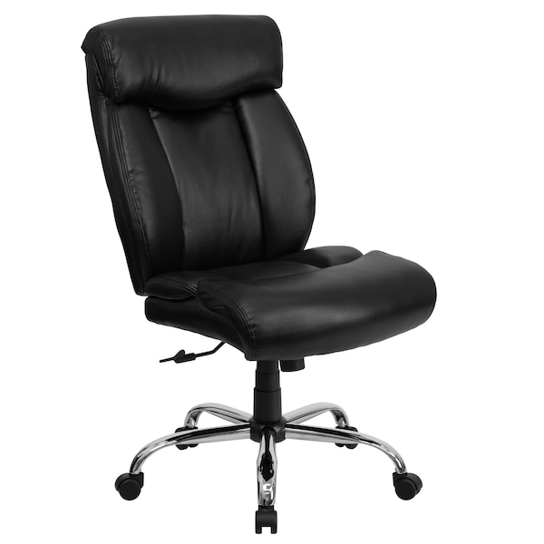 Flash Furniture Executive Chair, Black Seat, Leather Back - GO-1235-BK-LEA-GG