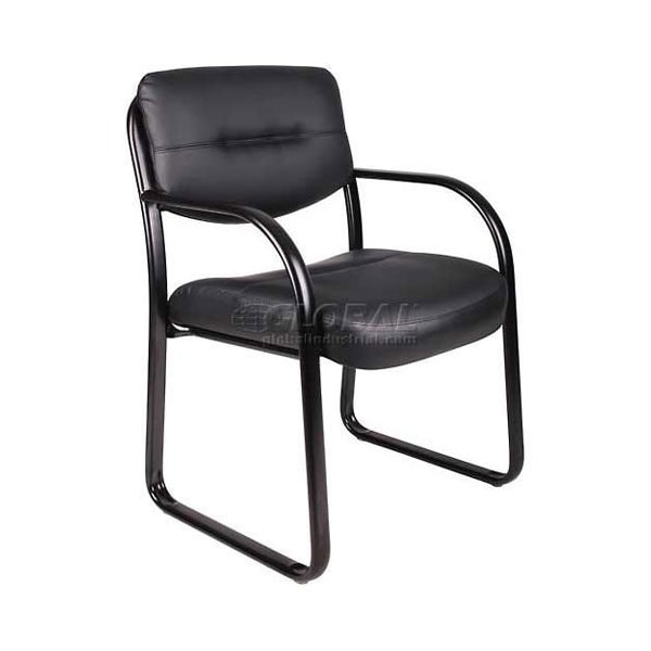 Global Industrial Guest/ Side Chair, 23 in W 24-1/2 L 34-1/2 in H - B522142