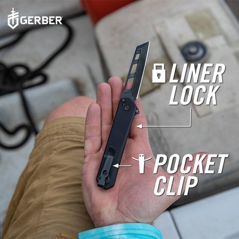 Gerber 2.9 in. Spire Assisted Finger Flipper Knife - 30-001917