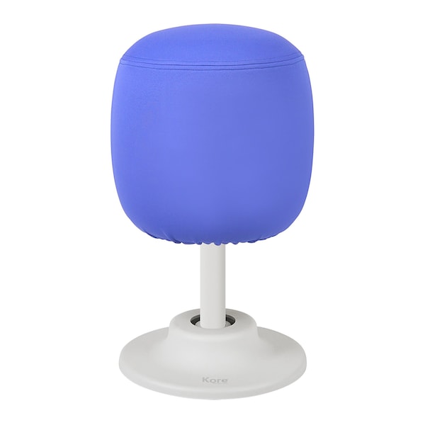 Kore Design Kids Adjustable Pivot Stool, Tall, 16.5in. to 21in., Blue - KDAP-2524WH